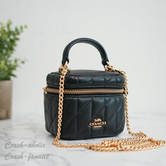 Coach Handbags - NWT Coach CY730 Ava Crossbody Bag With Quilting in Black
